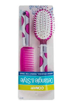 Kit Conair Detangle & Style Everyday Perfect For Travel 95151Z X2Und.    