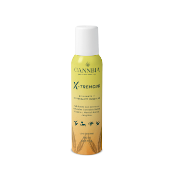 Relajante Muscular Xrem CBD en Aerosol Frasco x 180 ml  