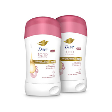 Combo Desodorante en Barra Dove Tono Uniforme Calendula2x 45 gr   