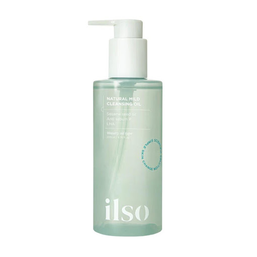 Ilso Natural Mild Cleansing Oil  Aceite limpiador facial ILSO Botella de aceite de limpieza facial con aplicador x 1 Avanzado aceite limpiador que elimina puntos negros, células muertas y maquillaje sin dañar la piel. Formulado con aceites nutritivos como Jojoba y Sésamo, deja la piel limpia, suave y radiante. Perfe
