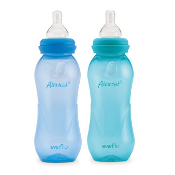 Solo Online Tetero Advanced Light   Color Verde Y Azul 8 Oz X 2 Unidades 