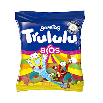 Gomitas Trululú Aros x 90 gr  