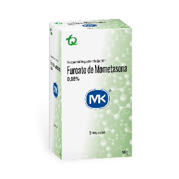 Furoato De Mometasona MK 0.05% Frasco x 10 gr  