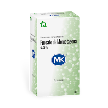 Furoato De Mometasona MK 0.05% Frasco x 10 gr  