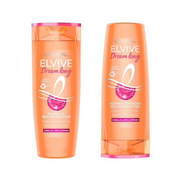 Combo Rutina Básica Dream Long Elvive Shampoo + Acondicionador  