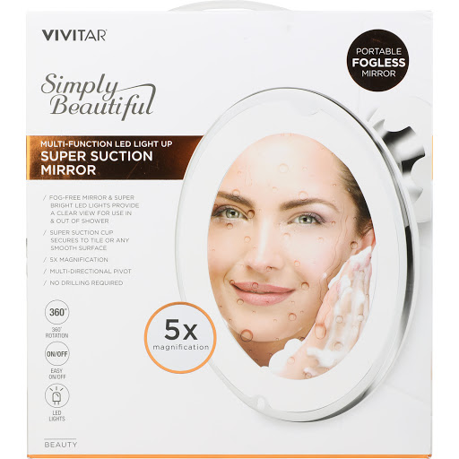 Espejo Vivitar Led Super Succion x 1 und