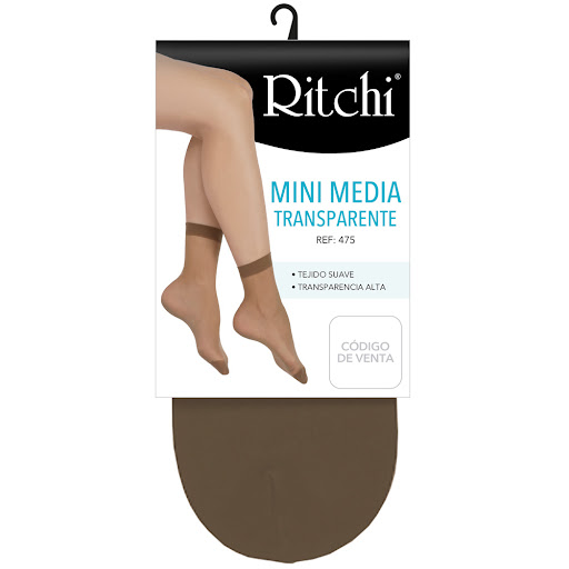 Media Ritchi Natural   Transparente Talla Unica X 1Und