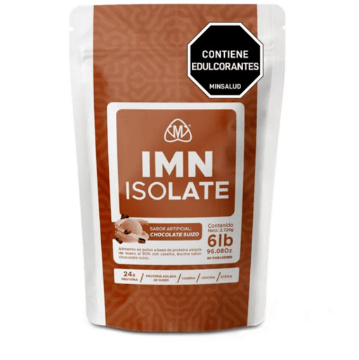 Proteina Iso sabor chocolate 6lb IMN NUTRITION bolsa x 6LB 