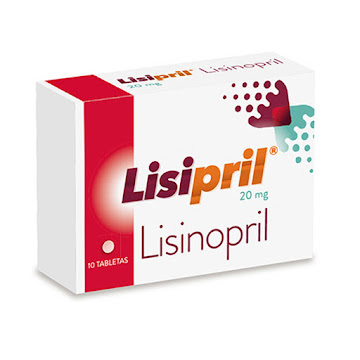 Lisinopril Lisipril 20 mg Abbott Caja x 10 Tabletas  