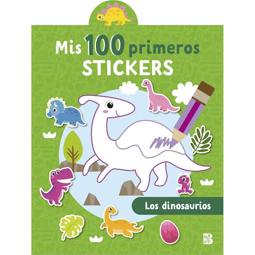 Mis 100 Primeros Stickers. Los Dinosaurios Ballon Libro x 1.0 Mis 100 Primeros Stickers. Los Dinosaurios  Estos divertidos libros de stickers han sido diseñados especialmente para pequeños de 2 años o más. Contienen 16 escenas sencillas para colorear y decorar c