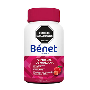 Gomas Benet Vinagre Manzana Frasco x 48 und  