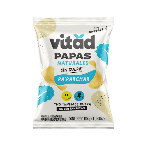 Papas Vitad Sabor   Natural x 110 gr