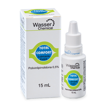 **Total Confort Lubricante Esteril Frasco x 15ml Polivinilpirrolidona  
