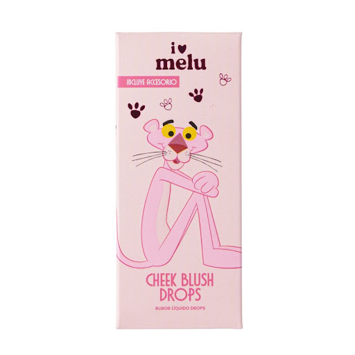 Rubor Liquido Drops Melu Pantera Rosa La Vie Rose Caja x 11 ml