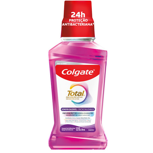 Enjuague Bucal Colgate Total Encías Prevención Activa x 250 ml