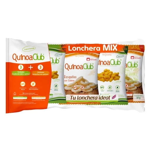 Mini Lonchera Quinoa   Club Paquete x 6 und