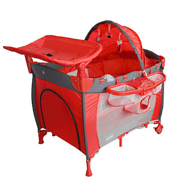 Solo Online Corral Cuna Bebesit   Traveller Color Rojo X 1 Unidad 