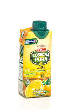 Jugo PETIT Cosecha   Pura Naranja con Pulpa Rico en Vitamina C x330ml.   
