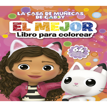 Libro Para Colorear La   Casa de Muñeca de Gabby x 1 und 