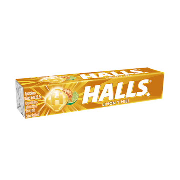 //Menta Halls Limon y Miel x 9 Patillas   