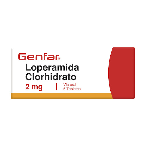 Loperamida 2 Mg Genfar Caja x 6 Tabletas