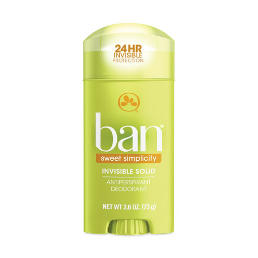 Desodorante Barra Ban Invisible Solid Sweet Simplicity x 73 gr