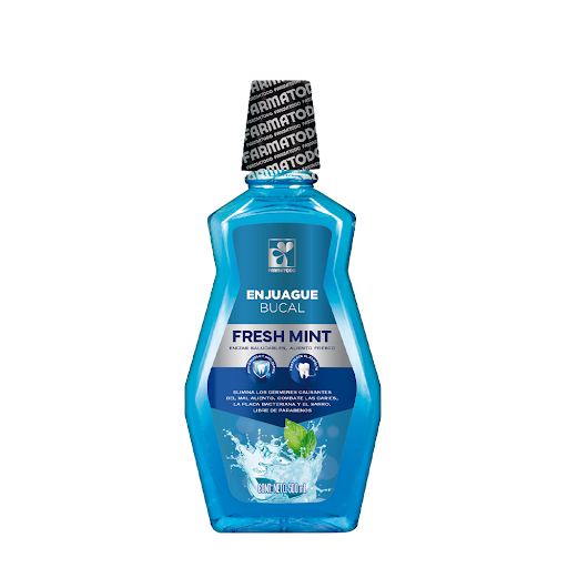 Enjuague Bucal Farmatodo   Fresh Mint x 500 ml