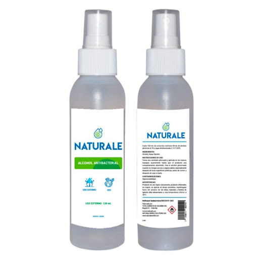 COMBO ALCOHOL ANTIBACTERIAL GLICERINADO NATURALE SPRAY X2 DE 120 ML NATURALE ALCOHOL ANTIBACTERIAL GLICERINADO NATURALE SPRAY 120 ML x 2 EL ALCOHOL GLICERINADO OFRECE VARIOS BENEFICIOS, PRONCIPALMENTE POR SU ACCIÓN ANTIBACTERIAL Y SU CAPACIDAD PARA CUIDAR LA PIEL. AL COMBINAR ALCOHOL CON GLICERINA, SE LOGRA UNA DESINFECCIÓN EFICAZ DE M