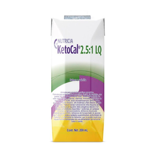 Ketocal Liquido 2.5:1  Nutricia Tetrapack 200 ml x 1 ESTE PRODUCTO REQUIERE FÓRMULA MÉDICA PARA SU COMPRA.