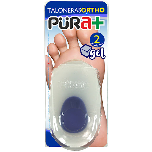 Talonera Pura + Punto Azul Talla Unica x 1 und