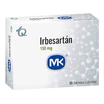 Irbesartán 150mg Mk Caja   x30 Tab  