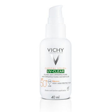 Protector Solar Vichy Capital Soleil UV Clear SPF 50+ Frasco x 40 ml  