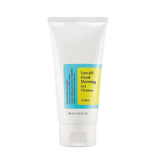 LOW PH GOOD MORNING GEL CLEANSER COSRX Tubo 150 ml x 1 El Gel Cleanser de COSRX es un limpiador suave pero efectivo que ofrece una limpieza profunda, hidratación y refinamiento de la textura de la piel. Su fórmula adecuada para todo tipo de piel lo convie