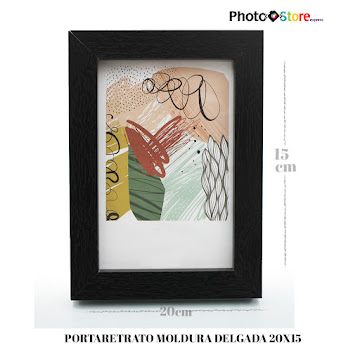 Portaretrato Photo Store   Madera Delgada 15x20 Cm X 1 Und 
