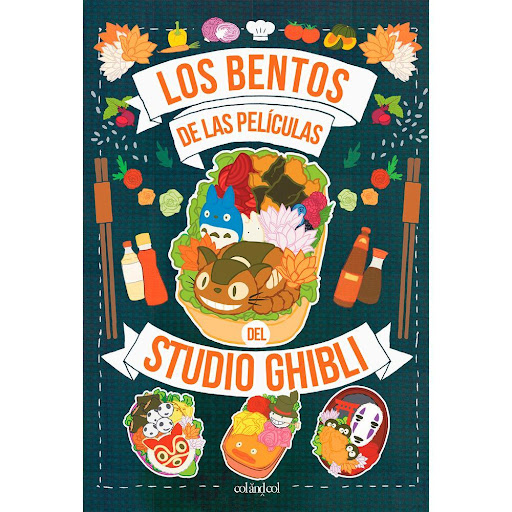Los Bentos De Las Películas Del Studio Ghibli. Azuki Col&Col Ediciones Libro x 1.0 BENTOS DE PELICULAS DEL STUDIO GHIBLI   Un libro totalmente ilustrado que no solo da a conocer conceptos claves de la cocina asiática, como el origen del bento o la regla japonesa del 4-2-1, sino que 