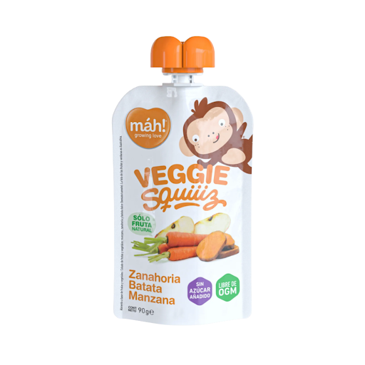 Compota Máh Zanahoria Batata Manzana x 90 gr