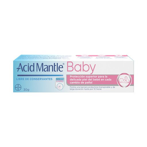 Crema Acid Mantle Baby Para Irritaciones Del Pañal x 30 gr