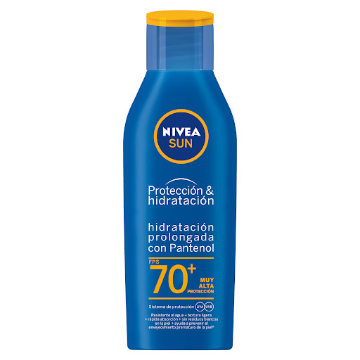 Protector Solar Nivea Sun FPS 70+ Muy Alto Uva Uvb x 200 ml