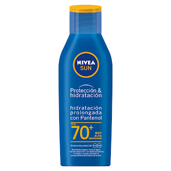 Protector Solar Nivea Sun FPS 70+ Muy Alto Uva Uvb x 200 ml  