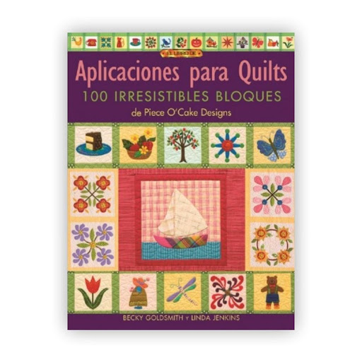Aplicaciones Para Quilts: 100 Irresistibles Bloques Editorial Del Drac Libro x 1.0 APLICACIONES PARA QUILTS: 100 IRRESISTIBLES BLOQUES   BECKY GOLDSMITH , LINDA JENKINS  Cuidada selección de 100 patrones para bloques. Si se necesita un bloque para un proyecto determinado, se encontr