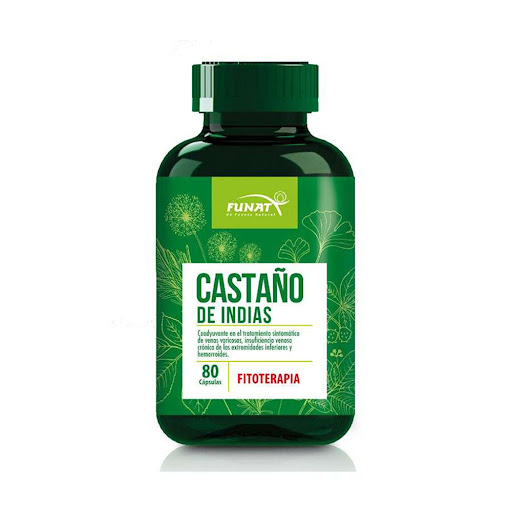 Castaño de Indias Funat Frasco x 80 Cápsulas