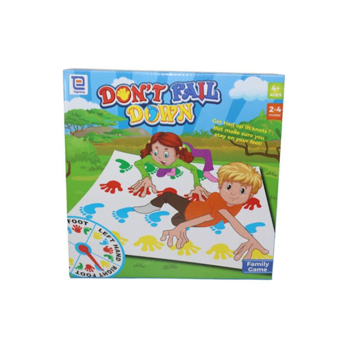 Juego No Te Caigas Caja Plasticos Asociados  x 1 Un juego dinámico que desafía el equilibrio y la flexibilidad al colocar manos y pies en los colores indicados sin caer.Características:Material: Plástico resistente y lona flexibleDiseño: Tapete de c