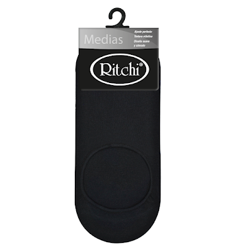 Media Ritchi Tobillera   Hombre Color Negro X 1Und  
