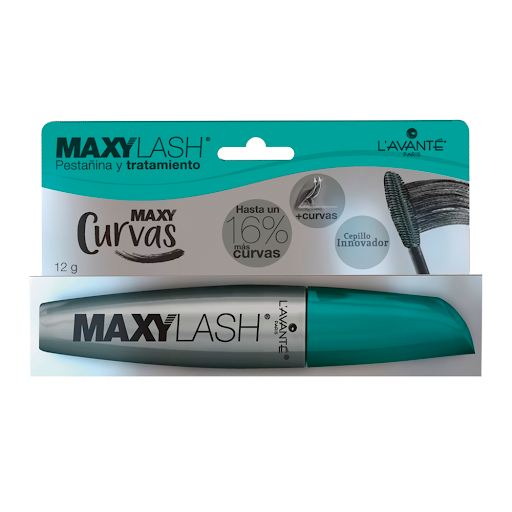 Pestañina MaxyLash Maxy Curvas y Tratamiento x 12 gr