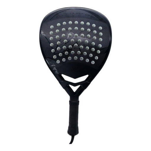 Raqueta De Padel Carbon All Court One Kx By K6 (Negro) KX BY K6 Papeleta x 1 DESCRIPCIÓN DEL PRODUCTOMODELO: KX CARBON ALL COURT ONE.- ALL CARBON: que garantiza resistencia, ligereza y durabilidad.- ADVANSE SWEET SPOT: gracias a la combinación perfecta entre el tamaño y la for