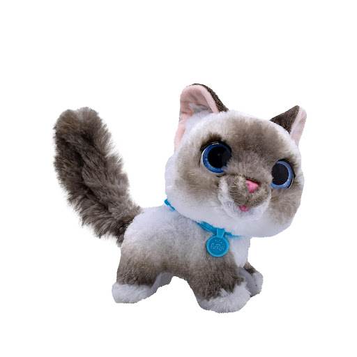 Peluche FurReal Interactivo Kitty Paseador FurReal Caja x  ĦConoce al Peluche FurReal Wag a Lot Kitty! Este adorable gatito interactivo es perfecto para los niños que aman los animales y desean un amigo de juego realista. Con un exterior suave de fibras de po