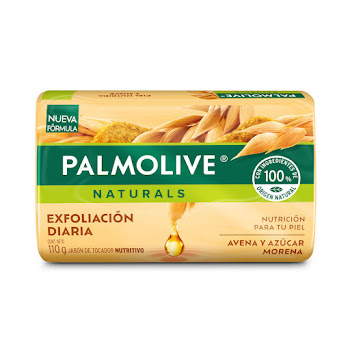 Jabón Palmolive Avena y Azúcar Morena barra x 110 gr  