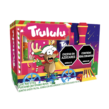 Dulces Trululú Tren de Navidad Empaque x 270 gr   