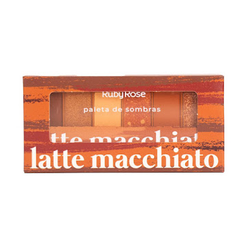 Paleta De Sombras Ruby   Rose Latte Macchiato x 12.9 gr  