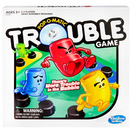 Juego De Mesa Pop-o-matic Obstáculos Hasbro Games Hasbro Gaming  x 1 Juego de mesa clásico donde los jugadores compiten para mover sus piezas alrededor del tablero, superando obstáculos. Utiliza el dispositivo Pop-O-Matic para lanzar el dado.Características:Jugadores: 